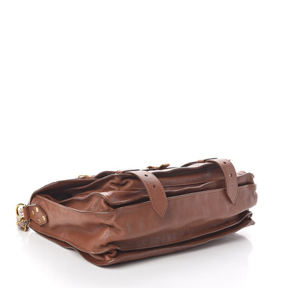 Proenza Schouler Lambskin Medium PS1 Satchel Saddle 4 of 9