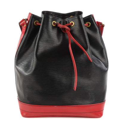 Louis Vuitton Epi Noe Black Red 1 of 10