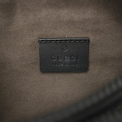 Gucci GG Supreme Monogram Belt Bag Black 6 of 10
