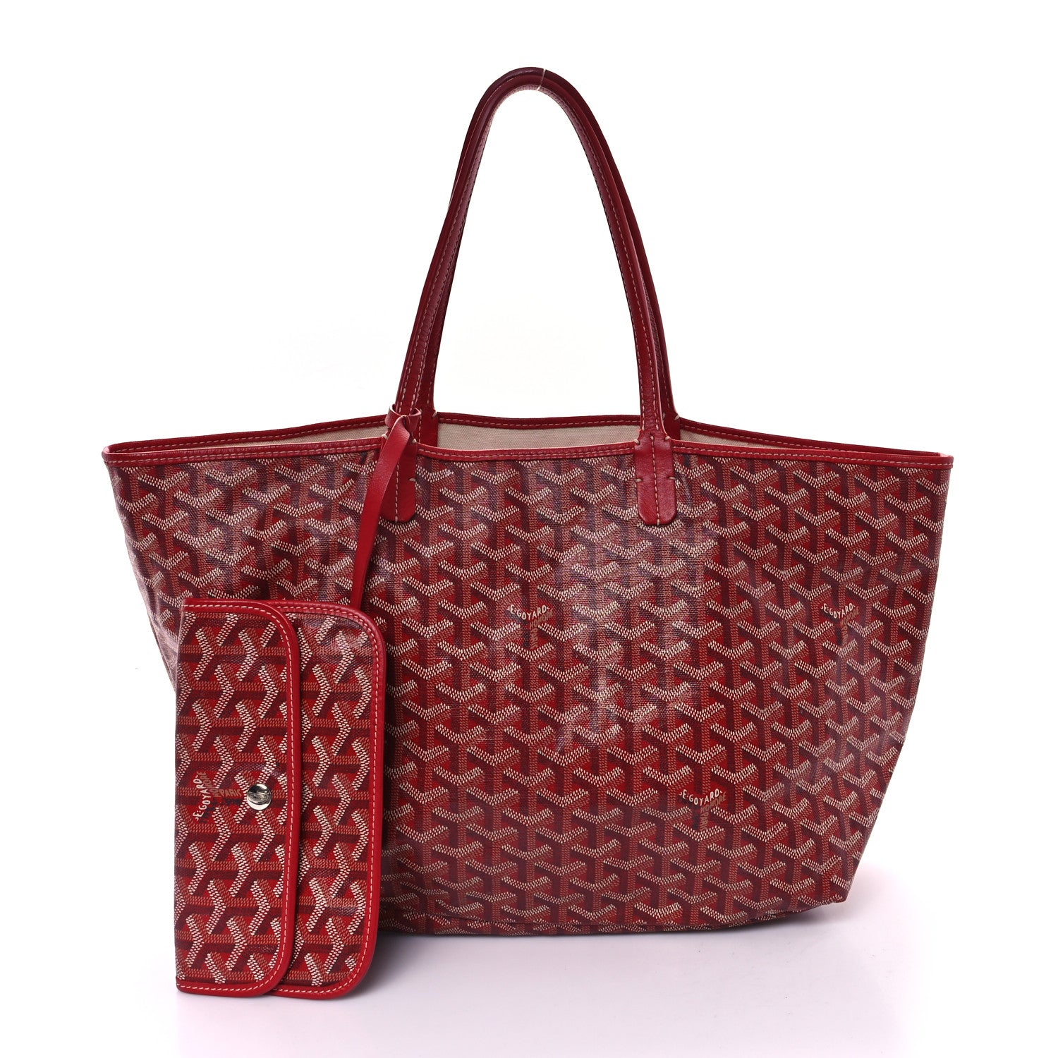 Goyard Goyardine Saint Louis PM Red 3 of 11