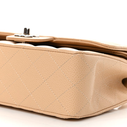 Chanel Caviar Quilted Small Double Flap Beige 9 of 12