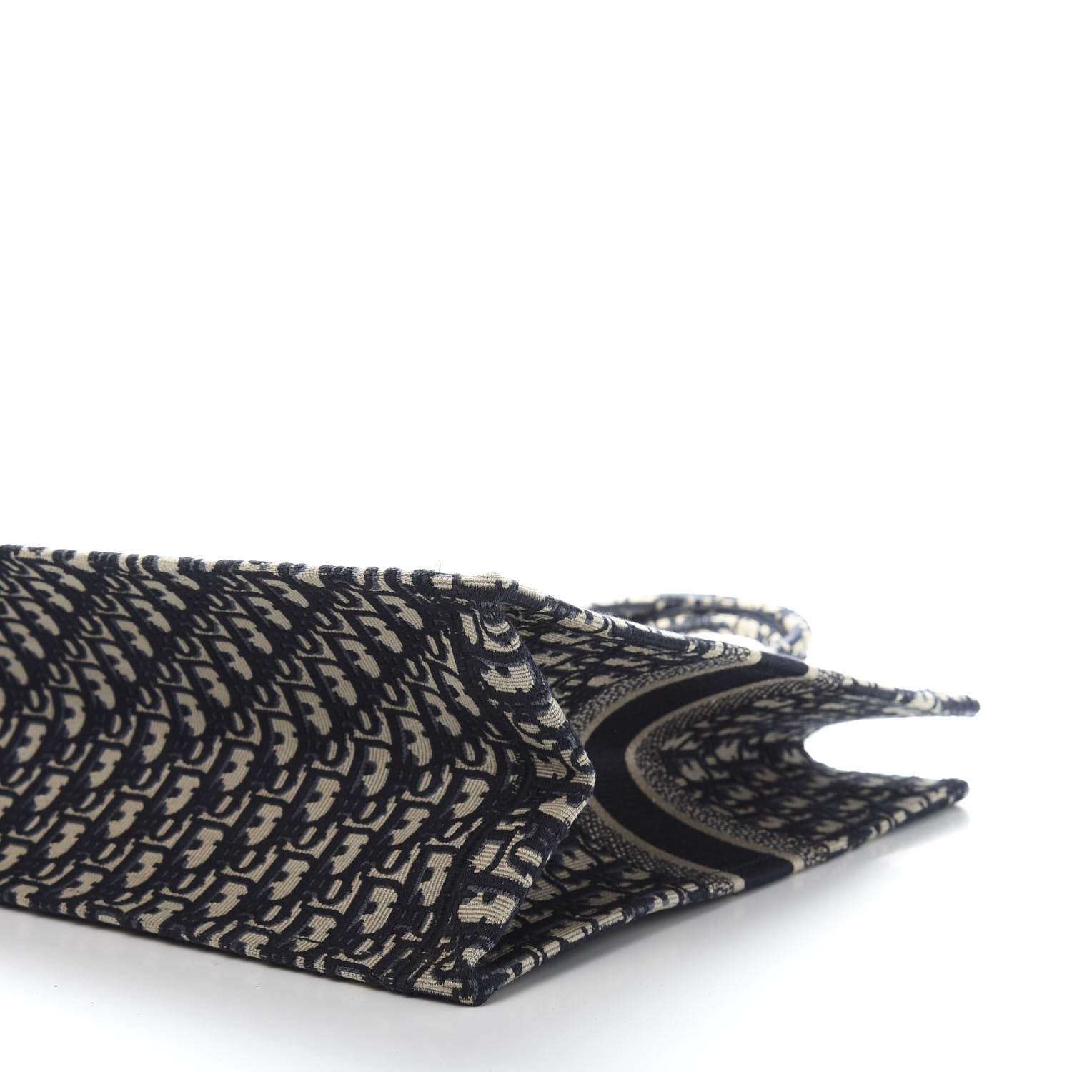 Christian Dior Oblique Book Tote Blue Multicolor 9 of 12