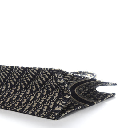 Christian Dior Oblique Book Tote Blue Multicolor 9 of 12