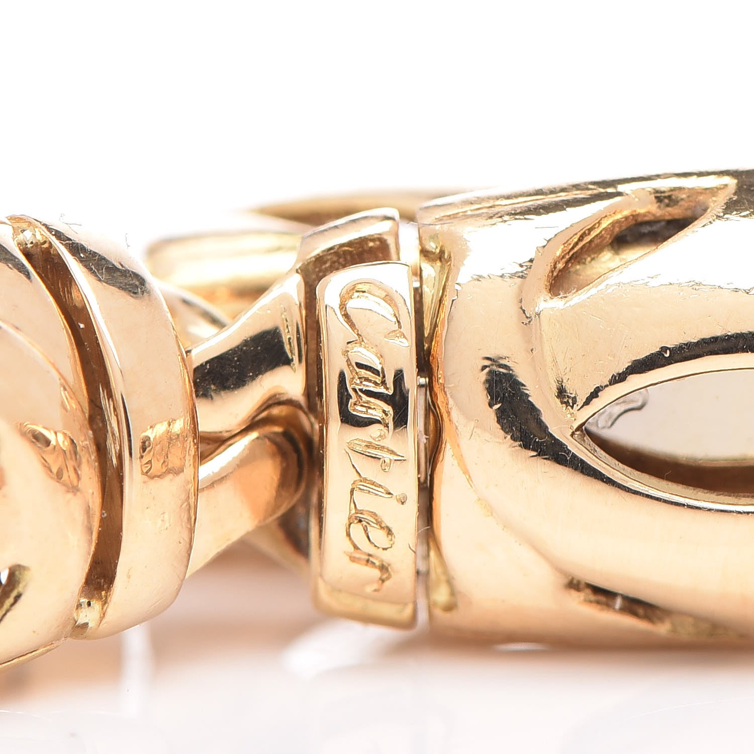 Cartier 18K Yellow Gold C De Bracelet 4 of 5