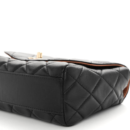 Chanel Lambskin Mixed Fibers Quilted Cocovado Flap Black 10 of 14