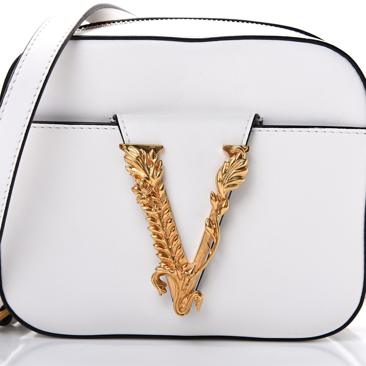 Vitello Virtus Camera Bag White
