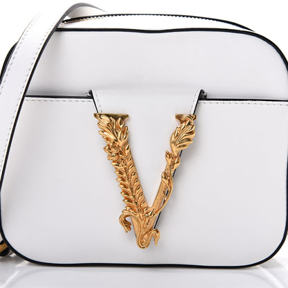 Versace Vitello Virtus Camera Bag White 6 of 9