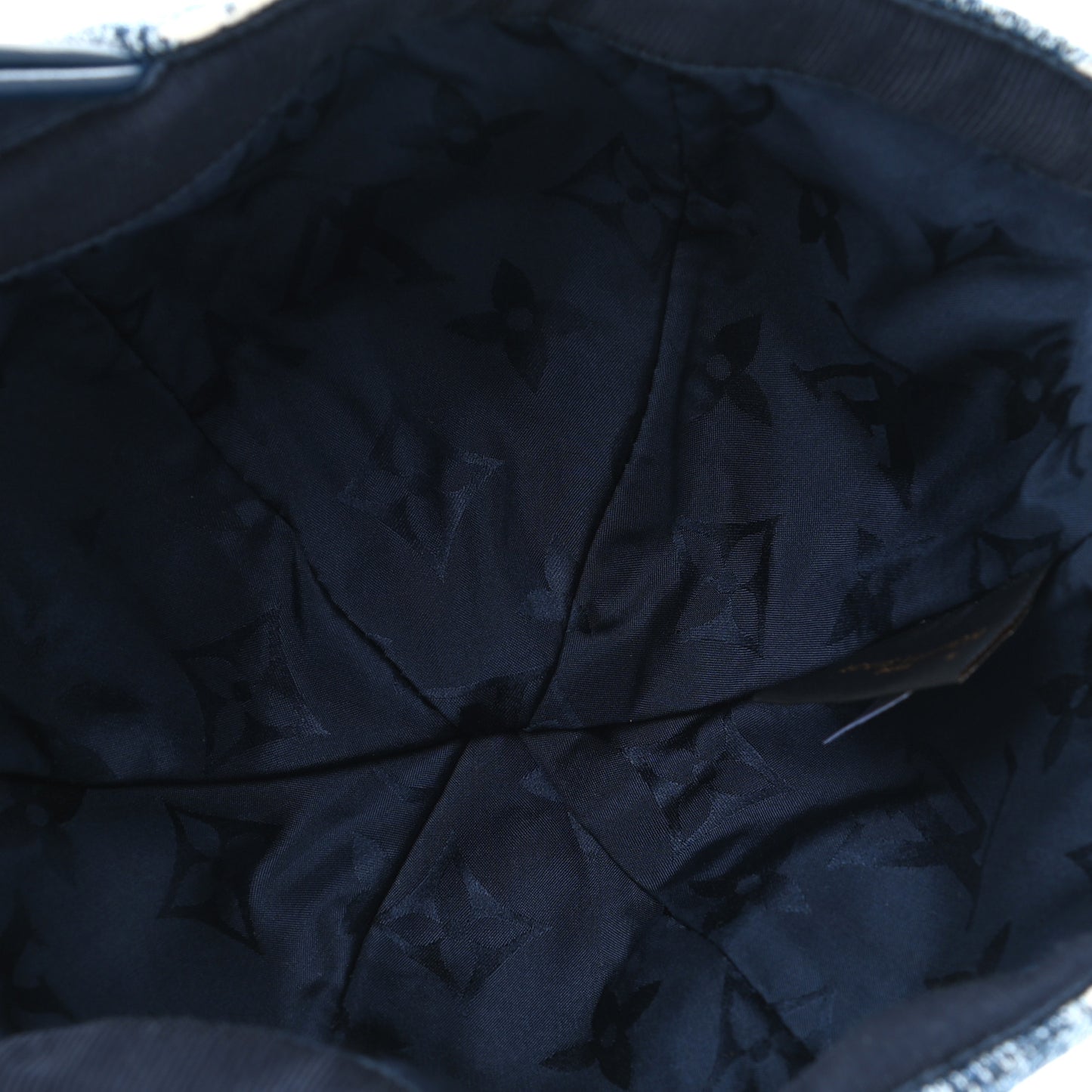 Monogram Jacquard Cap M Blue