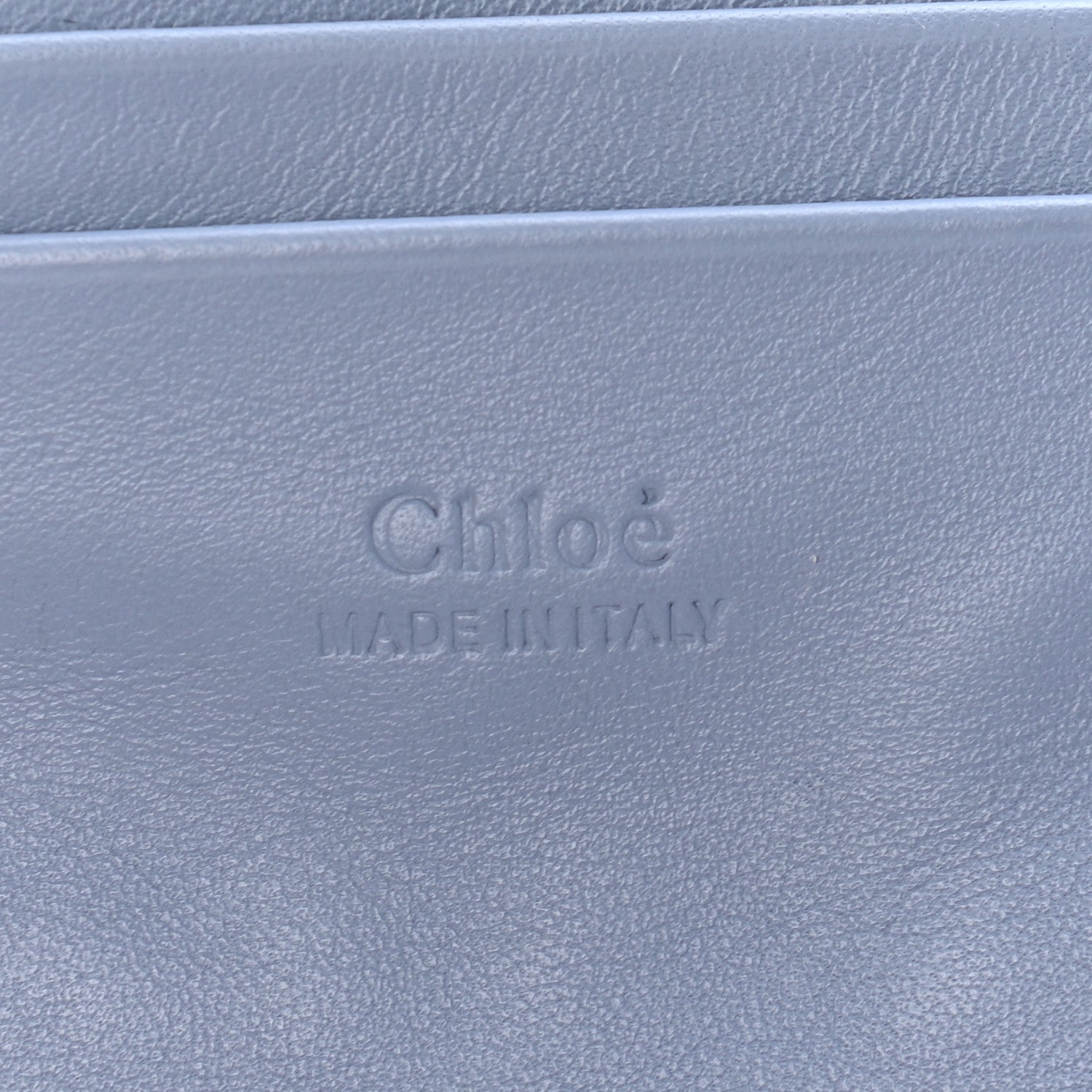 Chloe Suede Calfskin Mini Faye Shoulder Bag Washed Blue 5 of 8