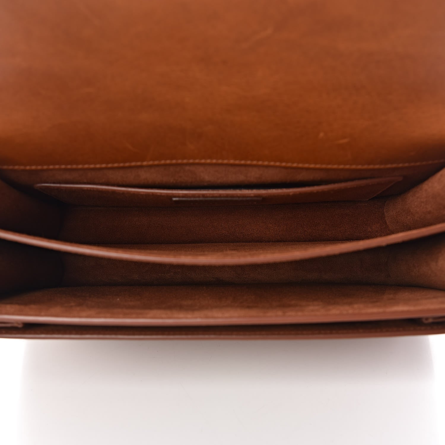 Saint Laurent Calfskin Large Monogram Sunset Tan 5 of 13