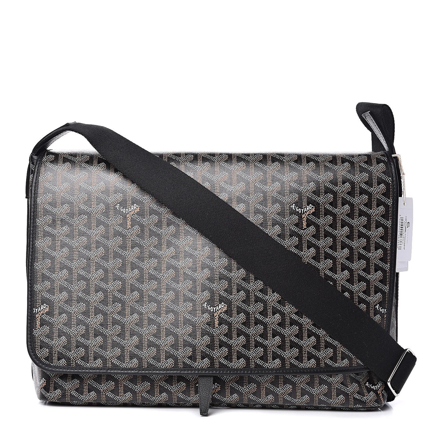 Goyardine Capetien Messenger Bag Black