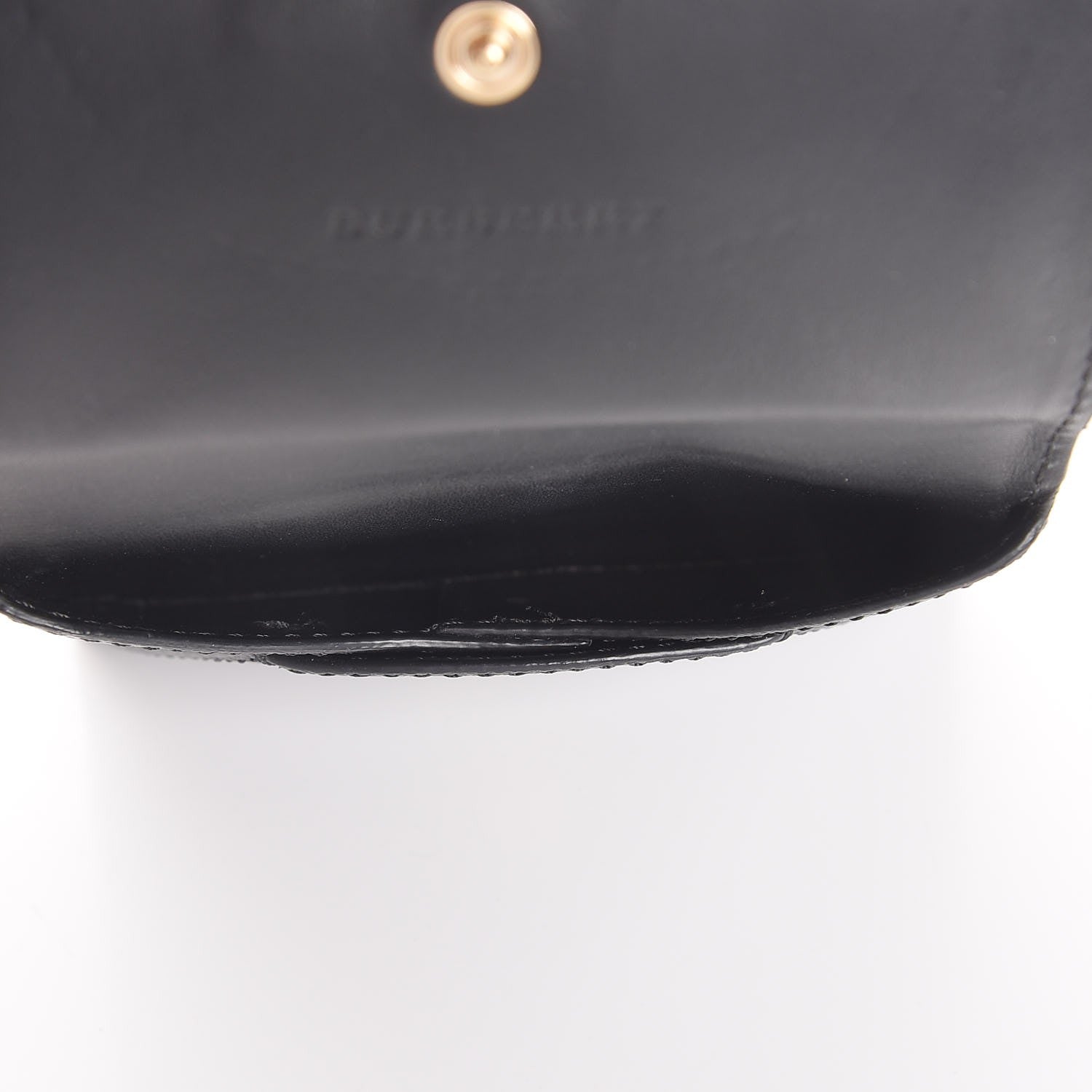 Burberry Grainy Calfskin Card Case Black 5 of 8