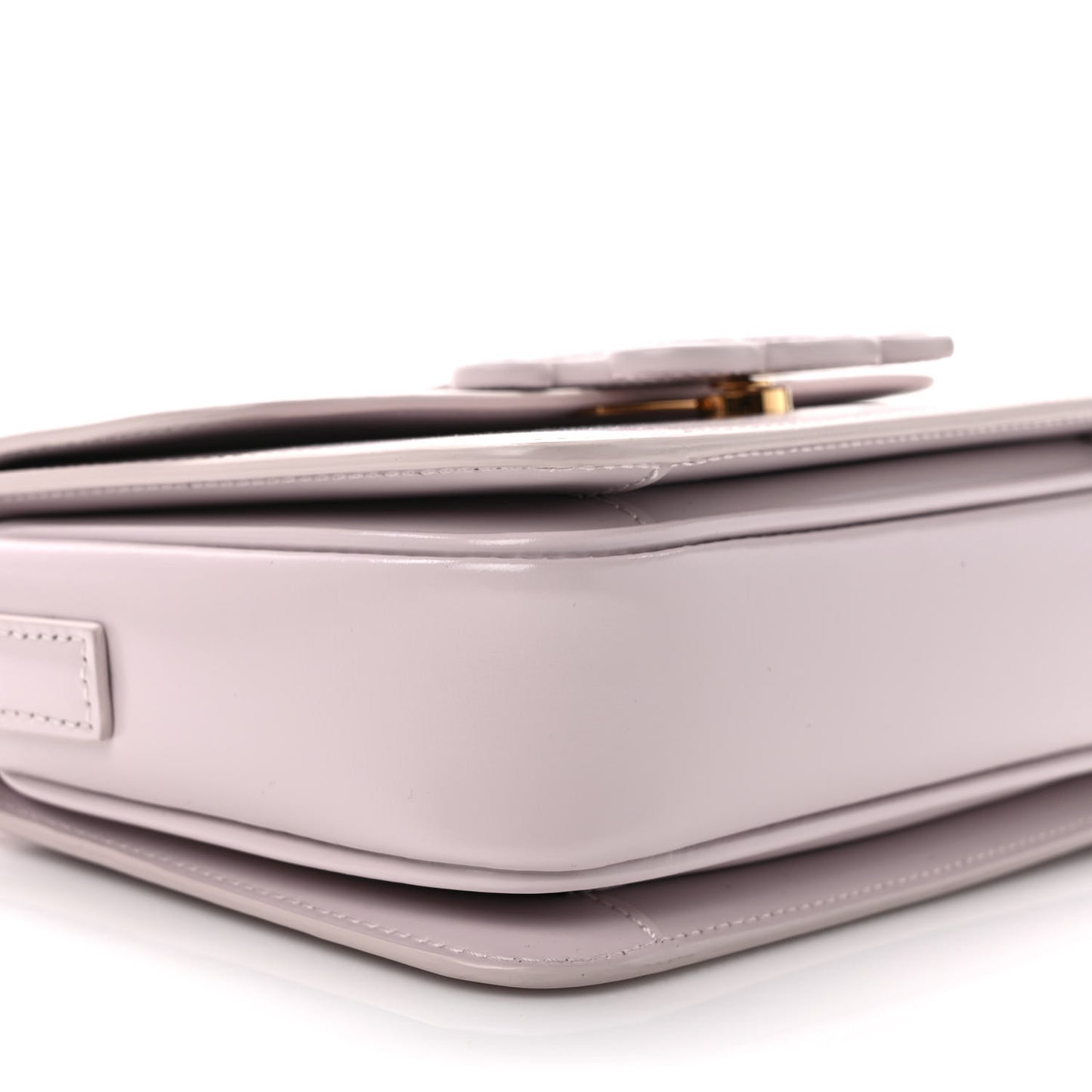 Shiny Calfskin Teen Cuir Triomphe Poudre