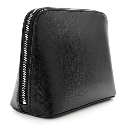 Saint Laurent Grain De Poudre Cosmetic Case Black 3 of 8