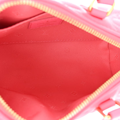 Louis Vuitton Calfskin Bubblegram Papillon BB Dragon Fruit 5 of 9