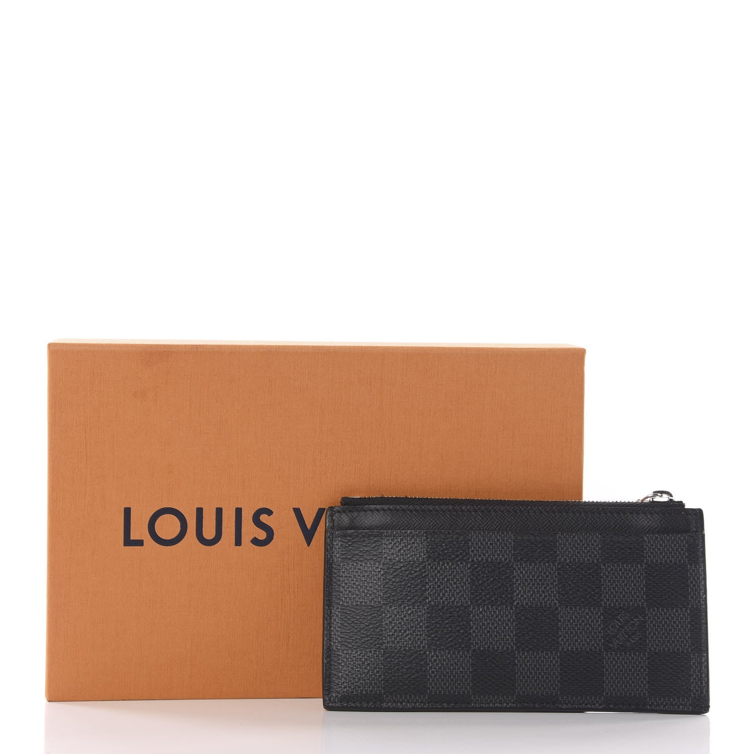 Louis Vuitton Damier Graphite Coin Card Holder 7 of 7