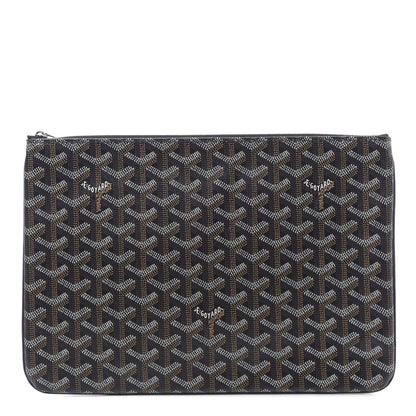 Goyard Goyardine Senat Pochette MM Black 1 of 6