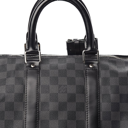 Louis Vuitton Damier Graphite Keepall Bandouliere 45 13 of 15