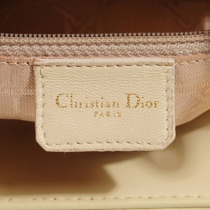 Christian Dior Lambskin Cannage Large Lady Dior Beige 6 of 8
