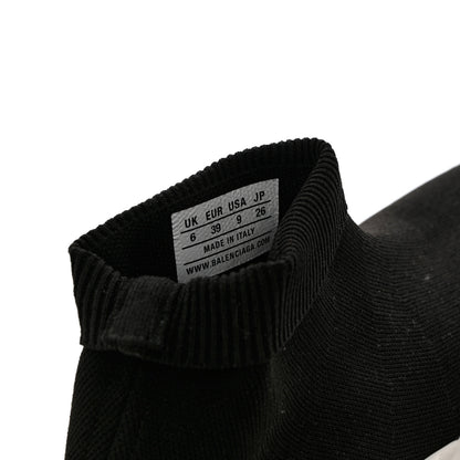 Balenciaga Knit Womens Speed Sneakers 39 Black White 6 of 10
