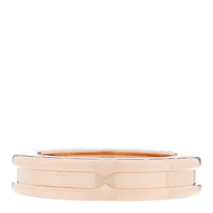 Bulgari 18K Rose Gold B.Zero1 One-Band Ring 50 5.25 1 of 5