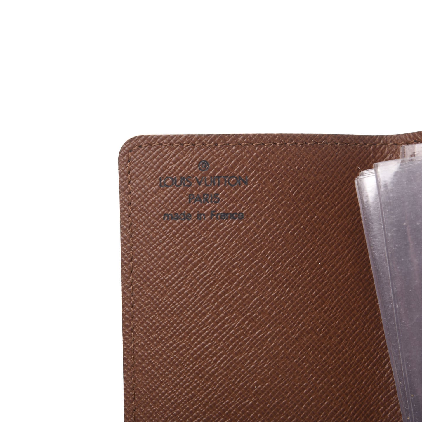 Monogram Credit Card Photo Holder