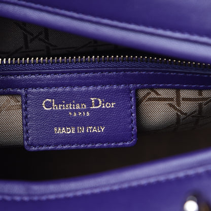 Christian Dior Lambskin Cannage Large Lady Dior Purple 6 of 12