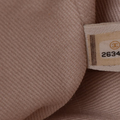 Chanel Canvas Medium Deauville Tote Light Beige 5 of 5