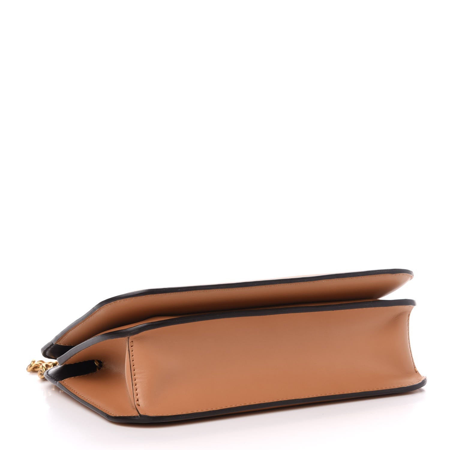 Fendi Vitello King Nubuck Pequin Karligraphy Pocket Shoulder Bag Biscuit Tobacco Moro 5 of 14