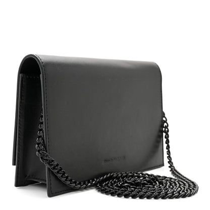 Alexander McQueen Calfskin Mini Skull Chain Crossbody Bag Black 3 of 10