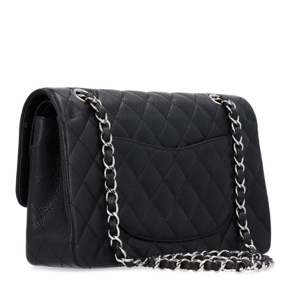 Chanel Caviar Quilted Medium Double Flap Black 3 of 10