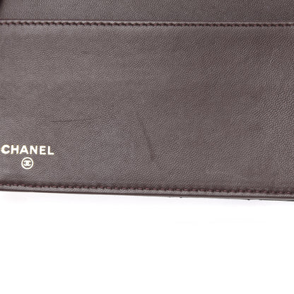 Chanel Lambskin Quilted Large Agenda Cover Black 10 of 11