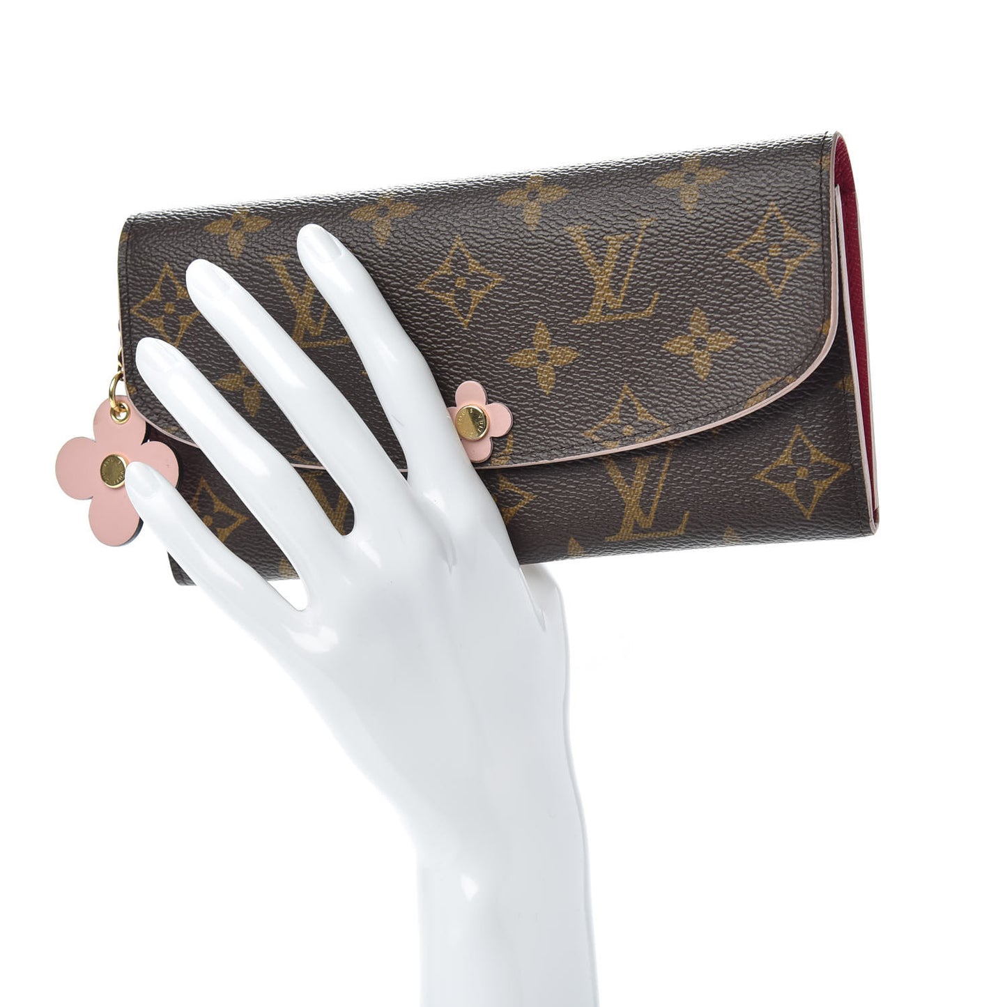 Monogram Bloom Flower Emilie Wallet