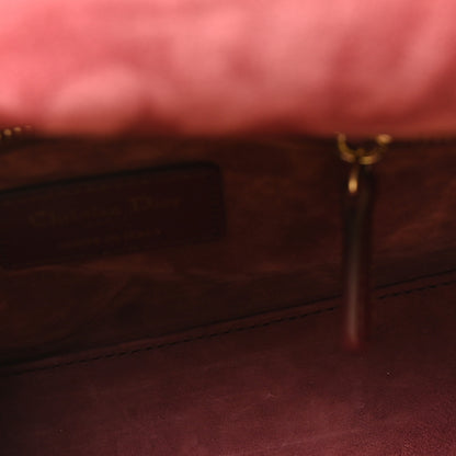 Christian Dior Lambskin Cannage Small My ABCDior Lady Bordeaux 5 of 10