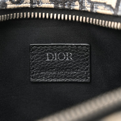 Christian Dior HOMME Oblique Safari Messenger Blue 6 of 11