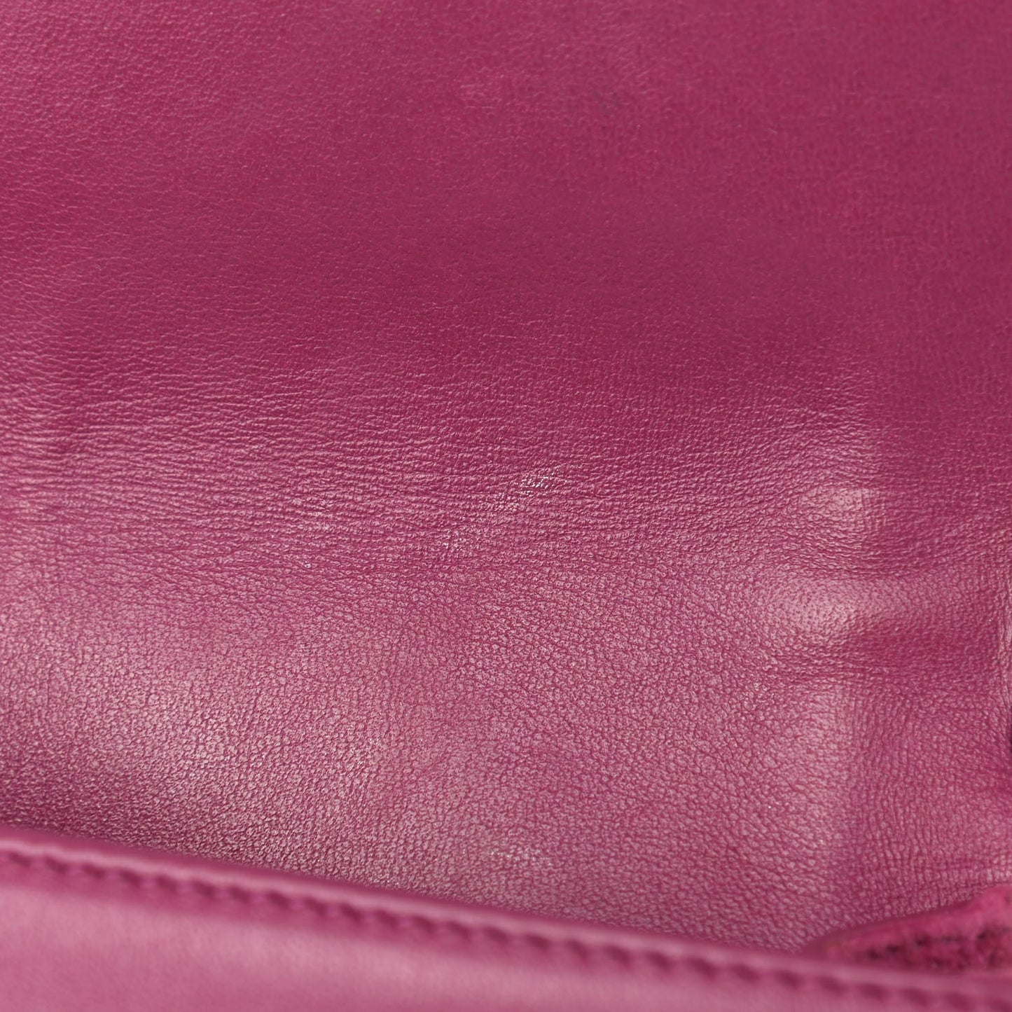 Velvet Quilted Small Boy Flap Pink