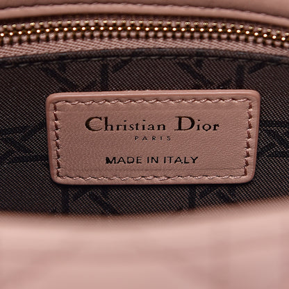Christian Dior Lambskin Cannage Small Lady Dior Fard 6 of 12