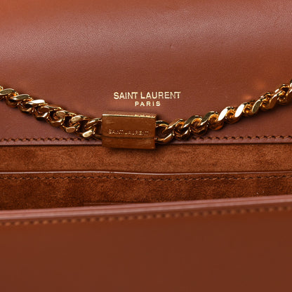 Saint Laurent Smooth Calfskin Medium Classic Monogram Kate Tassel Satchel Brick 7 of 13