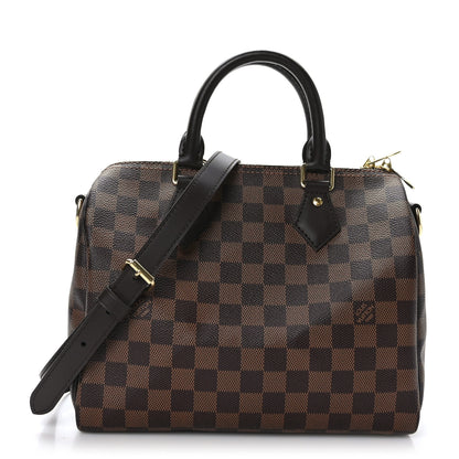Louis Vuitton Damier Ebene Speedy Bandouliere 25 1 of 10
