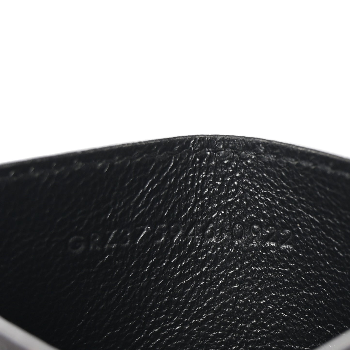 Calfskin Leopard Print Card Case Manto Naturale