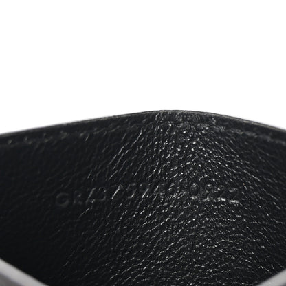 Saint Laurent Calfskin Leopard Print Card Case Manto Naturale 7 of 7