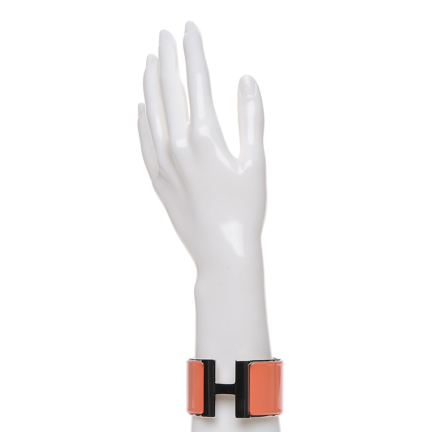 Enamel Extra Wide Clic Clac H Bracelet PM Mango