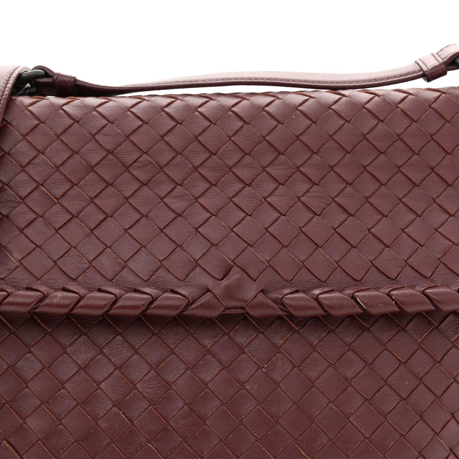 Bottega Veneta Nappa Intrecciato Medium Olimpia Shoulder Bag Opera 7 of 16