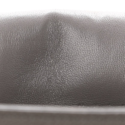 Celine Grained Calfskin Medium Trotteur Light Anthracite 12 of 14