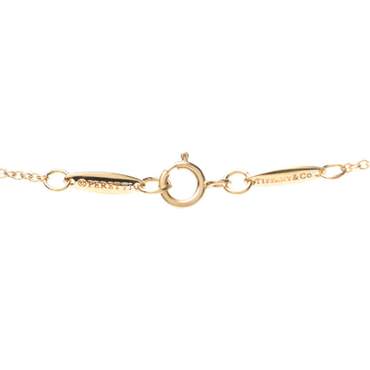 Tiffany 18K Yellow Gold 16mm Elsa Peretti Open Heart Pendant Necklace 4 of 6