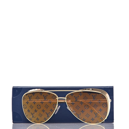 Louis Vuitton Sunglasses Z1054W Gold 8 of 8