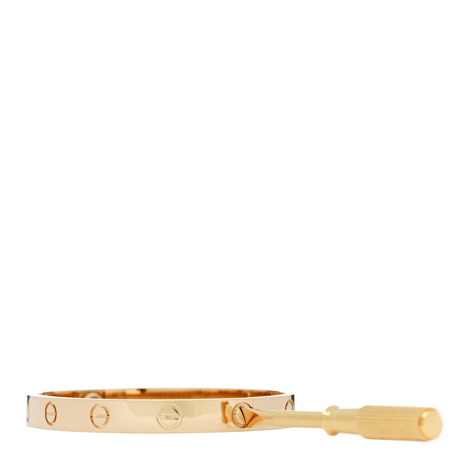 Cartier 18K Yellow Gold LOVE Bracelet 16 3 of 9