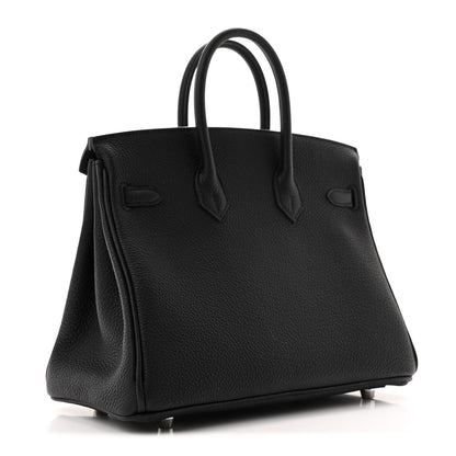 Hermes Togo Birkin 25 Black 4 of 10