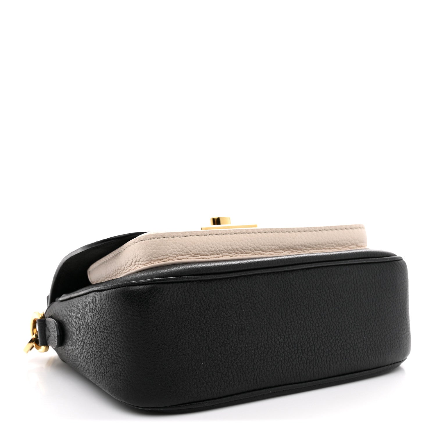 Louis Vuitton Grained Calfskin Lockme Tender Black 4 of 10