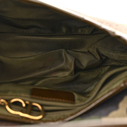 Christian Dior Pixelated Calfskin Camouflage Saddle Bag 5 of 14